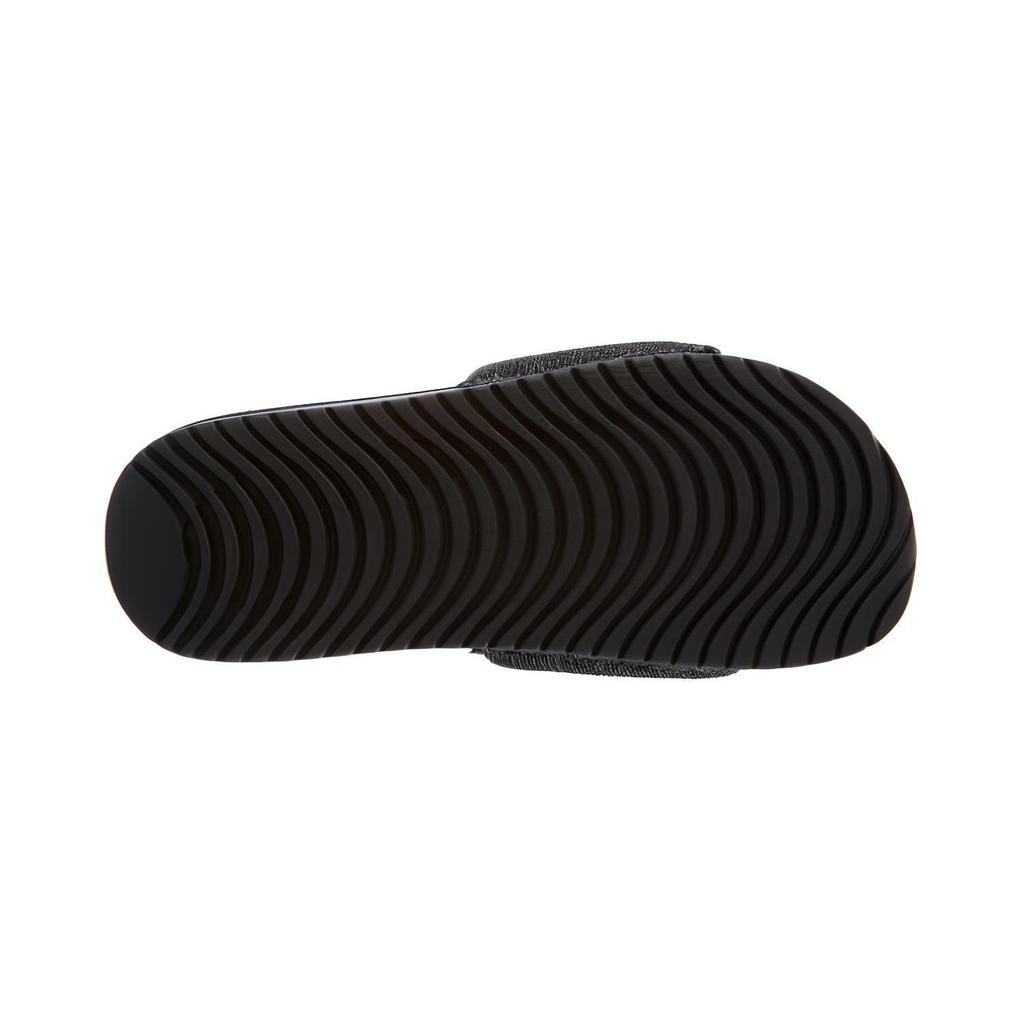 Children Aged 3 7 Years Old Nike Kawa Slip Resistant Cushioning Kids' Outdoor Slippers Black AJ2503-002