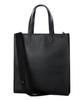 Bymoss Leather Modern Tote Bag [Black]