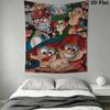 Gravity Falls Cartoon Pattern Home Decor Tapestry, Wall Hanging, Decorative RV Wall Cloth.SGT0917582