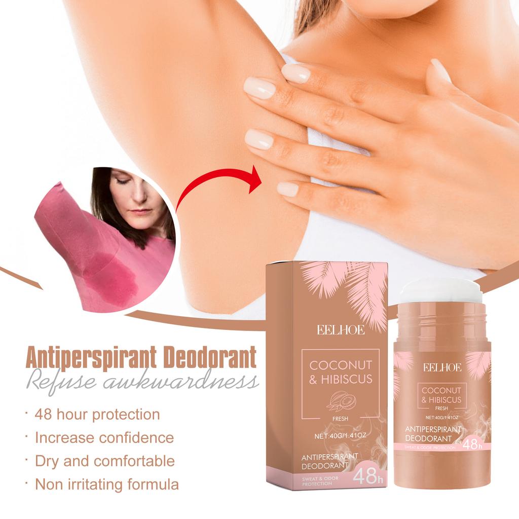 Antyperspiracyjny krem dezodorujący redukuje zapach potu i odświeża zapach na długi czas