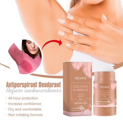 Antiperspirant Deodorant Cream Reduces Sweat Odor and Deodorizes Long-lasting Fragrance