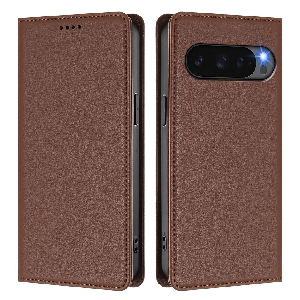 For Google Pixel 10 Pro/Google Pixel 10 Pro Fold/Google Pixel 10a/Google Pixel 10 Leather Wallet Case Magnetic Closure RFID Blocking Phone Cover