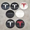 QSGMX1 4pcs 56mm Tesla Cap Hub Center Cap Logo High Quality Sticker for Tesla Model 3 Y S X Personalized Car Decals Car Accessories