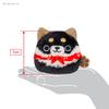 Sanei Boeki Dango Friends [Dog Dango] Kuroshiba Size: Approx. W7.5 x D6 x H7cm Plush Toy