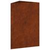 Plant Pot 50x43x75 Cm Corten Steel