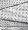Soimoi Japan Crepe Satin Fabric Check Shirting Print Fabric by Metre 42 Inch