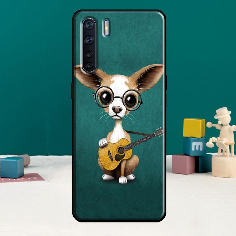 Chihuahua Dog Phone Case For Oppo A15 A74 A94 A54 A18 A38 A58 A78 A98 A40 A60 A80 A16 A76 A96 A57S A17 A77