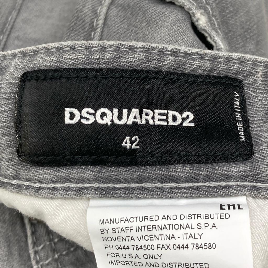 Dsquared2 S74LB0312 Gray 2018 Skater Jeans Denim Pants Bottoms 42 grayUsed