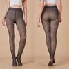 220g Fake flesh-permeable autumn and winter skin-permeable large size plus velvet thickened leggings women's light-leg sexy pantyhose
