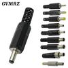 10PCS DC Connectors 5.5x2.1mm 3.5x1.3mm DC Power Plug Male Female Jack Socket Panel Mount DC Power Adapter Connector 5.5*2.1