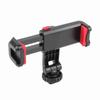 Rotatable Tripod Phone Holder Clamp Clip Mount Adapter with 1 4 Hot Shoe Microphone Mount Cold Shoe 360 Degree Rotatable