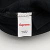 Supreme Leather Applique 6-Panel Black