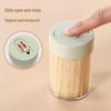 Disposable Toothpicks with Slide-Cap Dispenser