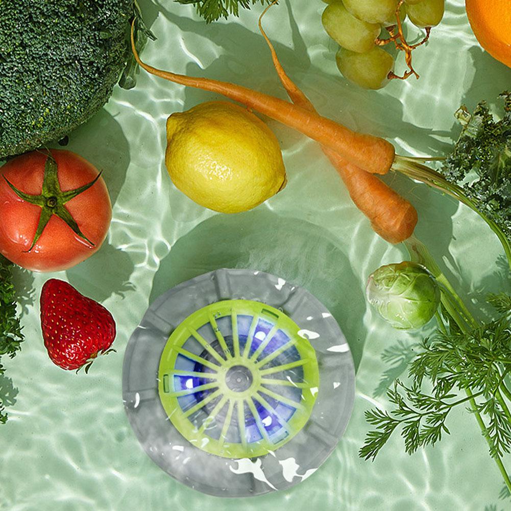 Automatic Fruit Vegetable Washing Machine Kitchen Produce Cleaning Machine, Vortex Water Flow, Odor-free And Visible Cleanliness