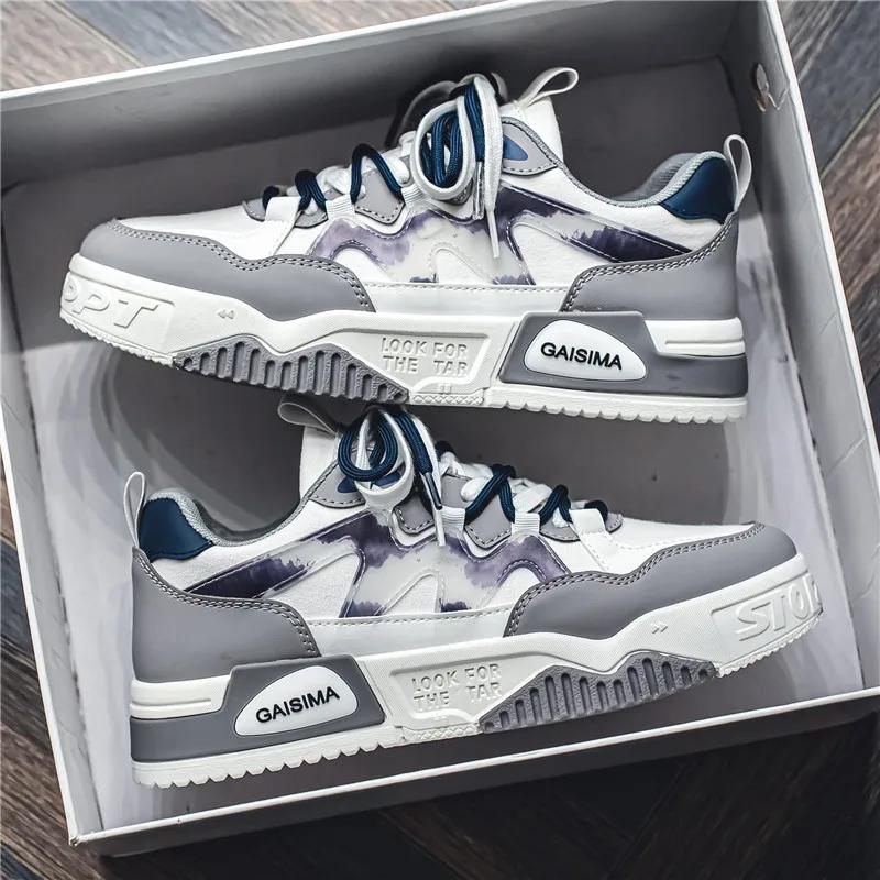New High Quality Men's Sneakers Zapatos Para Hombres Trend Casual Board Shoes Lightweight and Comfortable Running Shoes
