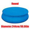 6812ft Garden Outdoor Family Pools Swimming Pool Round Frame Cover Rectangle