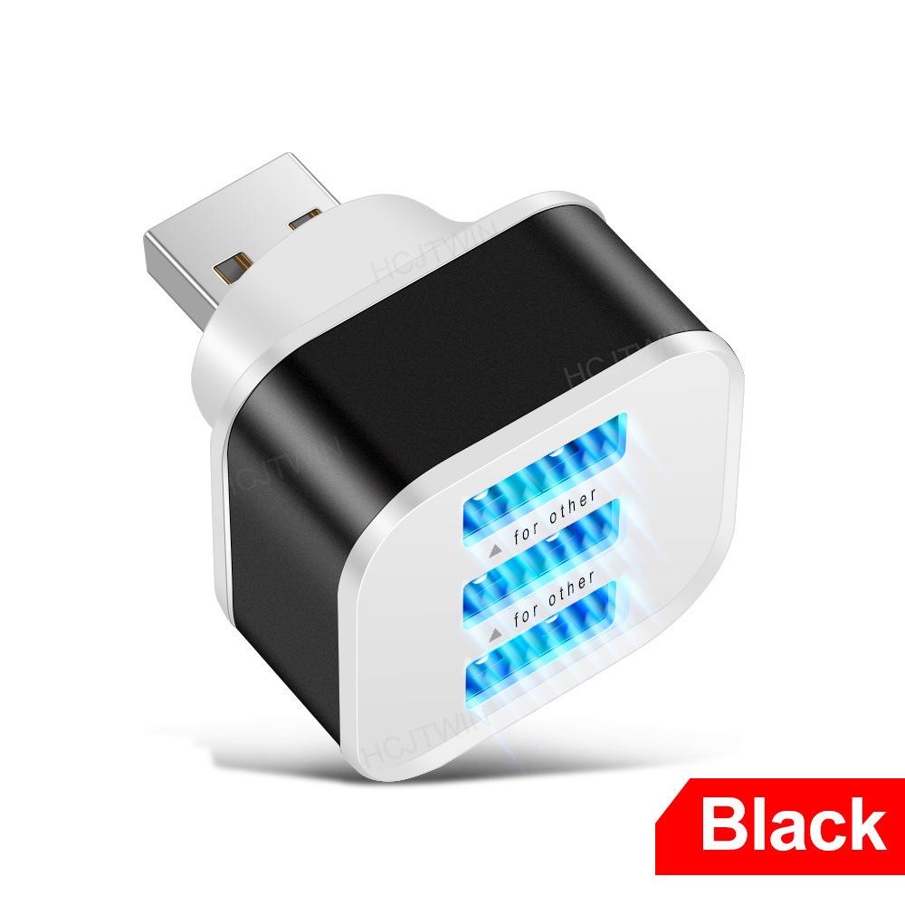 Adapter Samochodowy USB 3-Portowy do Urządzeń Mobilnych