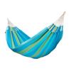LA SIESTA Rede Clássica Flora King Size Interior Algodão Orgânico [1-2 pessoas] (Curaçao [Azul]) FLH18-3