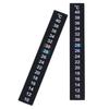 8pcs 10℃ to 40℃ Temperature Sensing Stickers Liquid Crystal Black Fish Tank Thermometer Self Adhesive Thermometer Labels