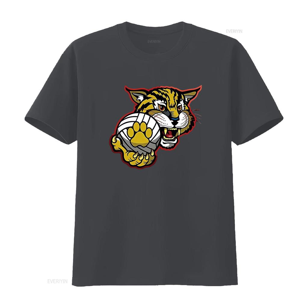 Mens WILDCATS Cool T Shirt Black vintage Washed Stretched Casual graphic Breathable Versatile Comfortable Stylish