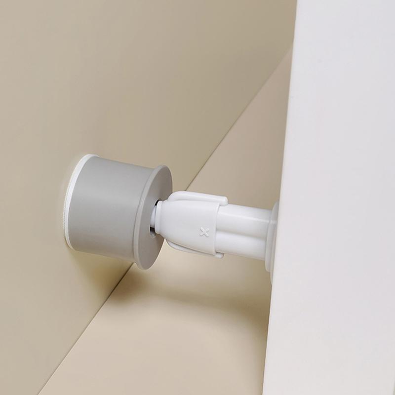 

Дверной стопор Magician Shape Anti Collision, многоцелевой клей, креативное дверное присасывающее устройство без сверления, устройство для отключения звука серый