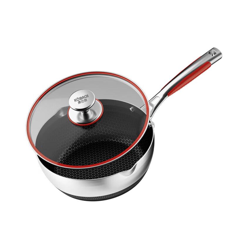 Kombach 316 Stainless Steel 24cm Non-Stick Wok Pan