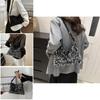 Trendy Sequin Handbag Women's 2024 Spring Latest Fashion Big Capacity Armpit Shoulder Bag Popular Small Square Bag