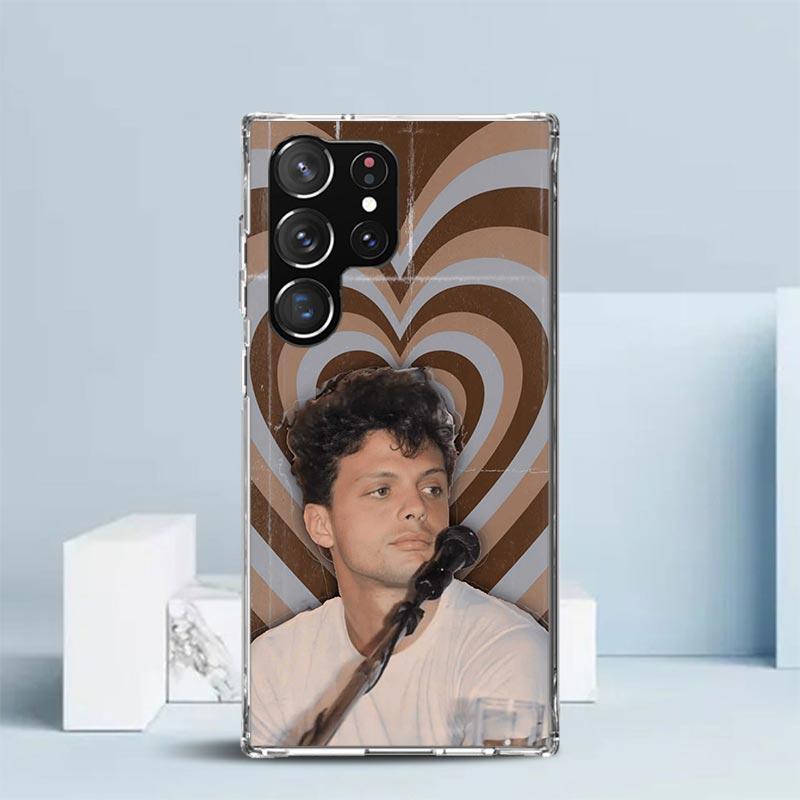 

L-Luis M-Miguel Singer Soft Cover for Samsung Galaxy S25 Edge S26 S24 S23 Ultra Phone Case S22 S21 Plus S20 FE Print Pattern She Samsung S23 FE