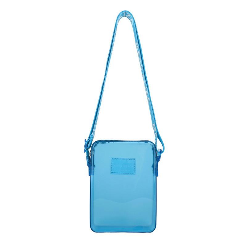 Shoulder bag Fashion small square bag bag Transparent handbag Messenger bag Women's mobile phone bag Women's messenger bag