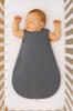 Rounded Muslin Sleeping Bag for Children M 6-12 Months Summer TOG 1.0 - Anthracite