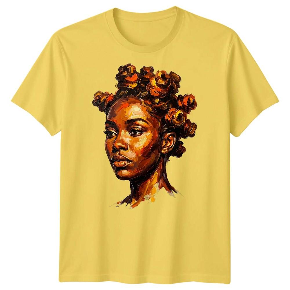 Unisexs Black Art Graphic T Shirt Classic Fit Crewneck Cotton Graphic Tee