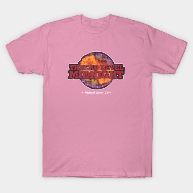 T Shirt Women Threat Level Midnight Harajuku Print Kawaii Tshirt Summer Short Sleeve Female T-Shirt Top Tee