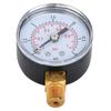 Mechanical Pressure Gauge 1Celsius8inch BSPT Bottom Connection for   Oil Water (0-15psi 0-1bar)