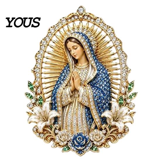 Devotional Christian Pin Sacred Heart of Jesus Brooch, Confirmation Souvenir Faith Accessory with Enamel Brooch Pin, Catholic Lapel Inspirational Gift