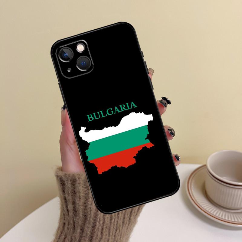 Bulgaria National Flag Phone Case For iPhone 15 14 Plus 11 12 13 16 Pro Max Mini 7 8 X XR XS Max Cover