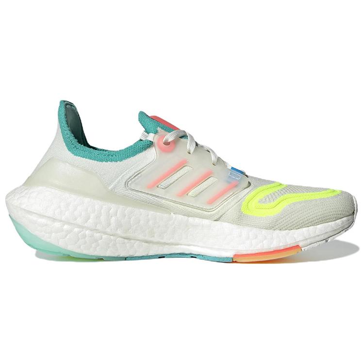 Nye Adidas Ultra Boost 22 White Tint Turbo Mint Rush Dame GX8015