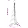 LED Christmas Tree 495 Warm White LEDs 300.5 cm