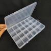 Plastic Organizers Container Storage Box 24Divider Grid Compartment for Jewelry 24Divider Grid Compartment for Jewelry