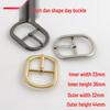 1" (25mm) D-Shaped Oval Pin Belt & Bag Strap Adjustment Buckle