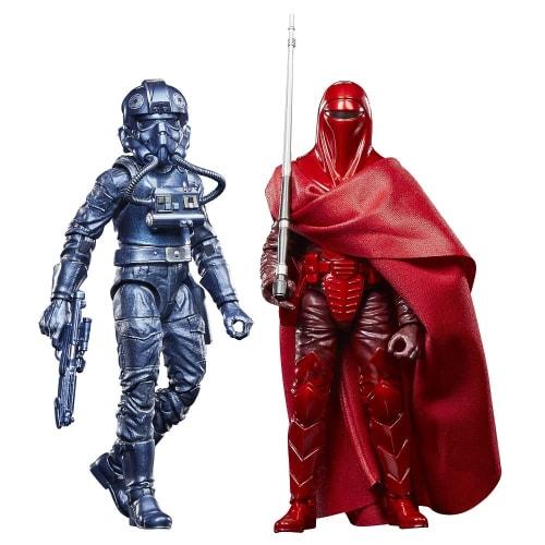 

[.co.jp Exclusive] Hasbro Star Wars Black Series Carbonized Collection Emperor s Royal Guard & TIE Pilot, Star Wars Episode VI: Return of the Jedi 6-i