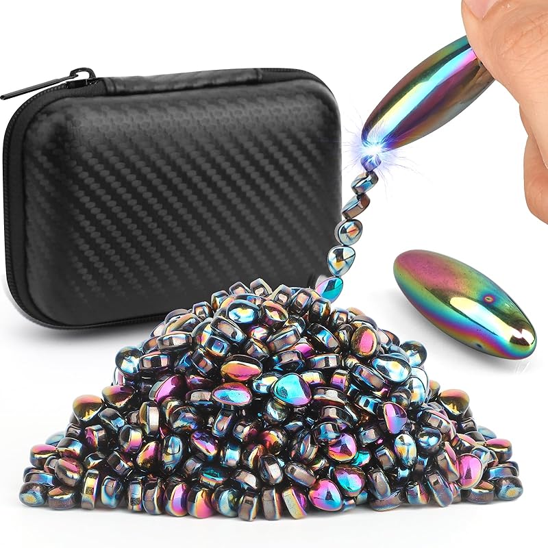 Слайм-пластилин для вечеринок, Крутой магнитный ферритовый слайм-пластилин для снятия стресса, Магнитные камни-яйца с погремушкой, Овальный магнит, Новинка, Игрушка EDC, Слайм-пластилин и Набор для опытов