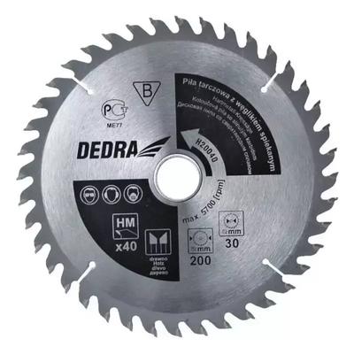 Dedra H25080 Carbide Tipped Circular Saw For Wood 80 Teeth, Diameter 250X30 Mm, Carbide
