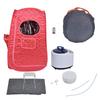 1000W Portable Steam Sauna Generator Tent Set 1?9 Gears Adjustable Sauna Steam MachineUS 110V