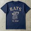 Rats Spelled Backwards Is Star Shirt Dark Cute Pet Rat Tee Summer Unisexs And Unisexs Loose And Breathable Tshirt Top