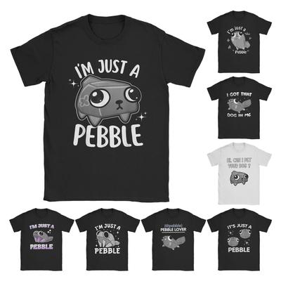 Camiseta de Hombre Dandy's World Pebble Es Solo un Guijarro Vintage Camiseta de Algodón Puro Camiseta de Dibujos Animados Cuello Redondo mercancía Único