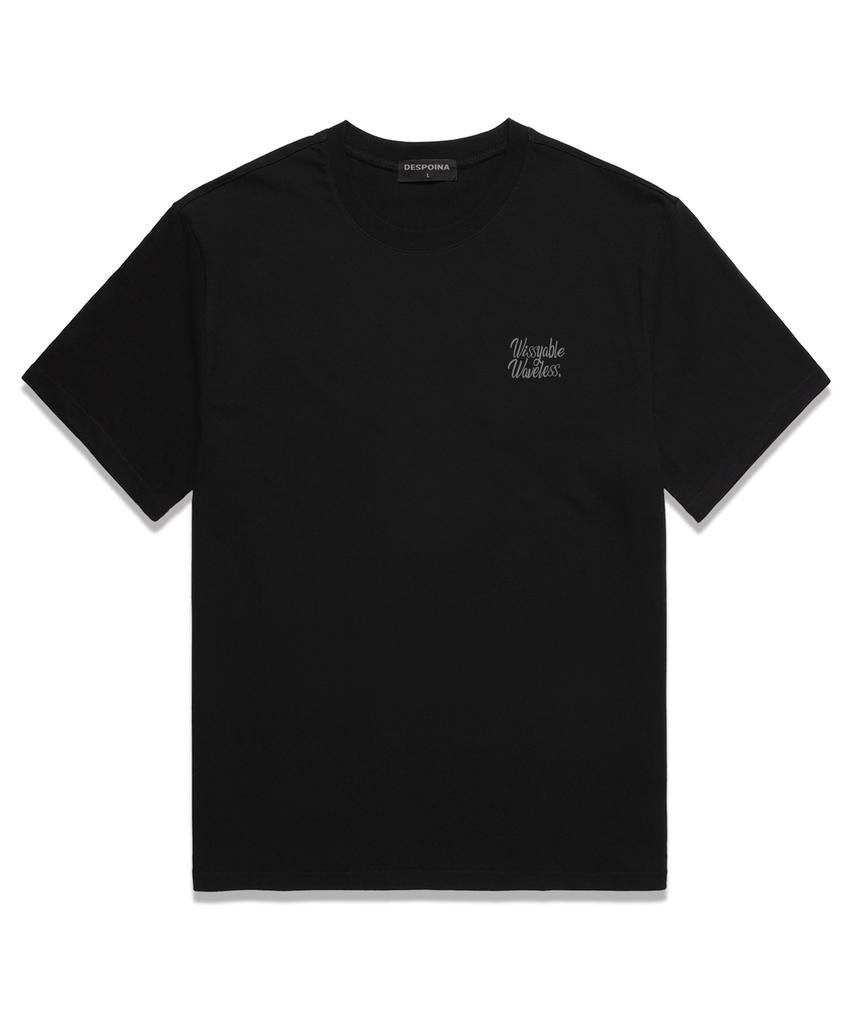 Wissi Wissy Able Oversized Short Sleeve T-Shirt (Ws025) Black