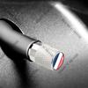 Cqdjvy1 Auto CNC Aluminium Duitsland Italië Frankrijk Driekleurige Vlag Embleem Voor Citroen Peugeot Fiat Kia 4 stuks Bandenventiel Luchtpoort Stuurpen Afdekdoppen