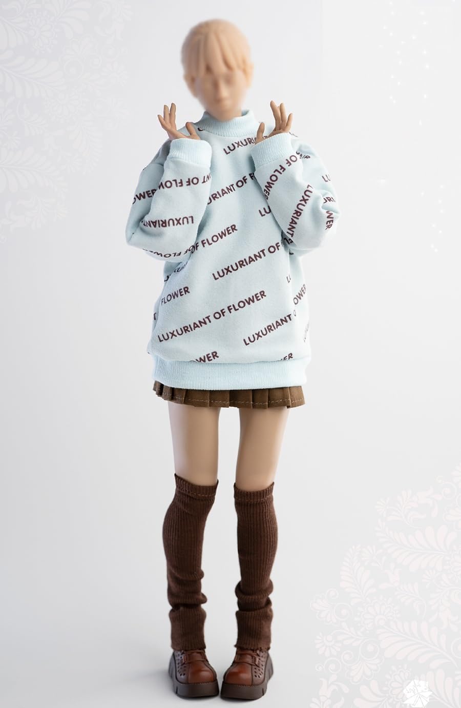 

[TOYBARJAPAN] 16 аксессуаров для фигурок, совместимых с TBLeague и другими фигурками Worldbox CA010 Winter Bishoujo Skirt Stockings and Sneakers Set (тело