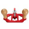 Router Plane Hand Wood Planer Red Alloy Precision Trimming Tool For Smoothing Edges And Leveling Surfaces Woodworking Hand Tools