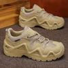Men's Outdoor Fashion Sneakers New Designers Hiking Shoes Men's Camouflage Breathable Walking Shoes Climbing Shoes for Couples